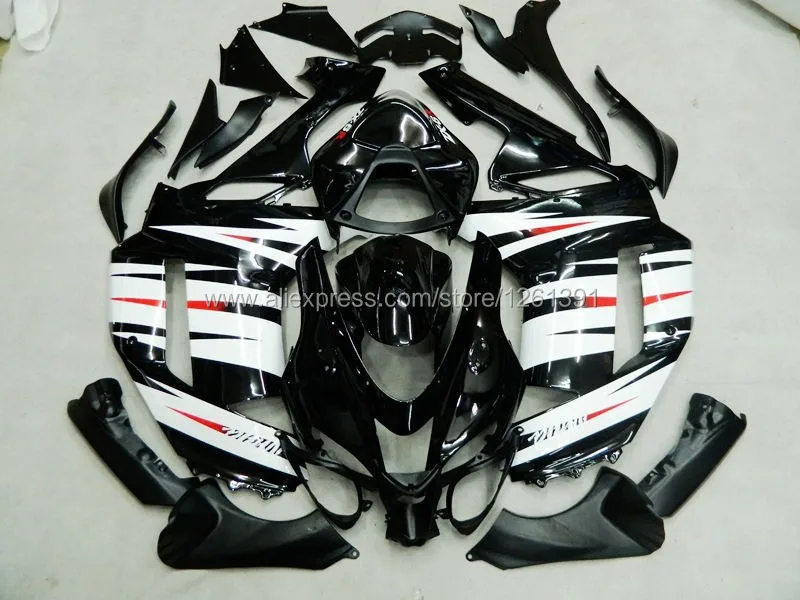 Hi-класс ABS обтекатель комплект для Kawasaki NINJA ZX 6R 636 07 08 ZX-6R 07-08 ZX6R 2007 2008 ZX 6R 07 08 Обтекатели& Хвостовая крышка