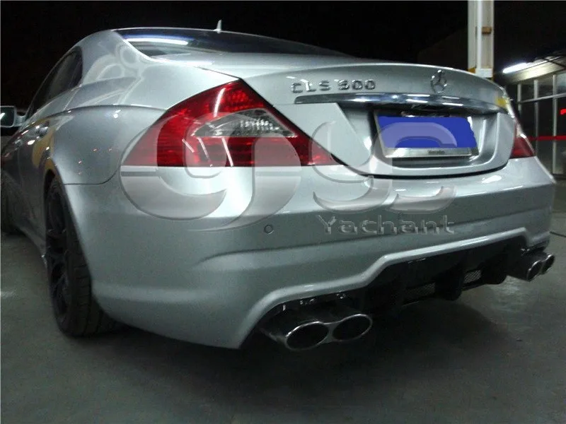 FRP стекловолокно R231-AMG стильный, для заднего бампера подходит для 2005-2009 Mercedes-Benz W219 класс CLS