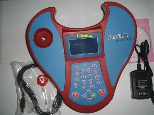 Супер качество А+ ZED-BULL OBD2 для многих брендовых машин ZED ключ транспондер Maker с настраиваемым потоком воздуха, клон kayfun