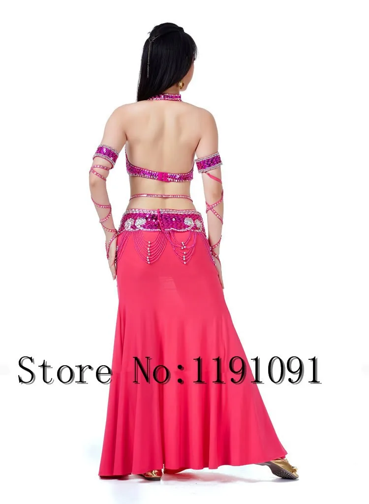 Одежда для индийского беллиданса, 3 компл. Размера S / M / L, 10 цветов 700#
