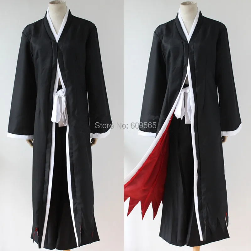 Аниме Bleach косплей-Блич Ичиго Куросаки Bankai Kurosaki Ichigo Косплей Костюм