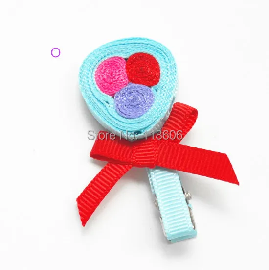 cute Lollipop ribbon sculpture hair bow for Kids 16.jpg