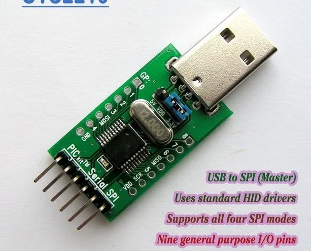 UTS2210 USB Передача SPI мастер MCP2210 HID устройства