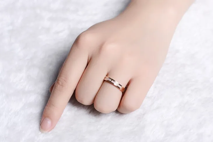 ZOCAI Дизайн кольцо натуральный diamond 0.10 ct в общей сложности 18 К белого золота с бриллиантами свадебные женские кольцо Fine Jewelry q00953a