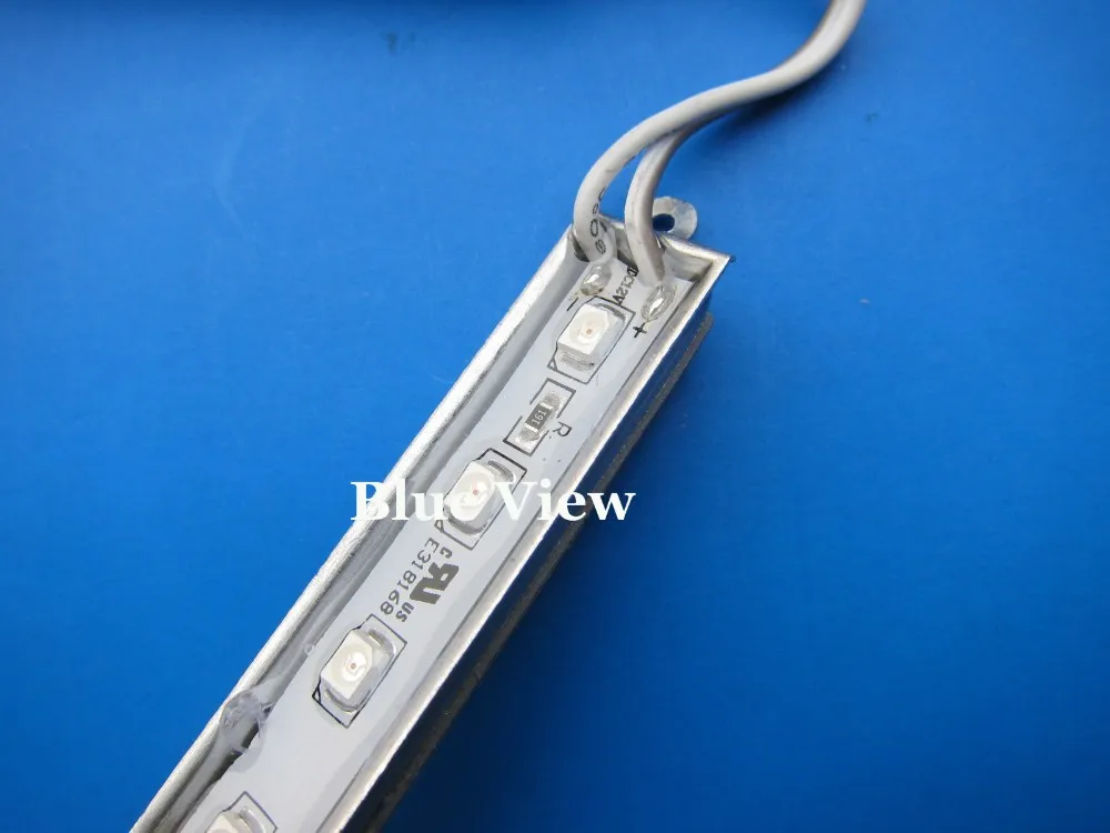IP67 UL listed Epistar 4 3528 Светодиодный модуль для светодиодный знак, Алюминий Корпус 5 лет гарантии, белого цвета
