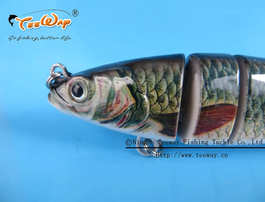 2 шт./лот продукт Рыбалка приманки 8 Сегмент Swimbait Жесткий приманки медленно 30 г 14 см рыболовный крючок снасти FL8-C05