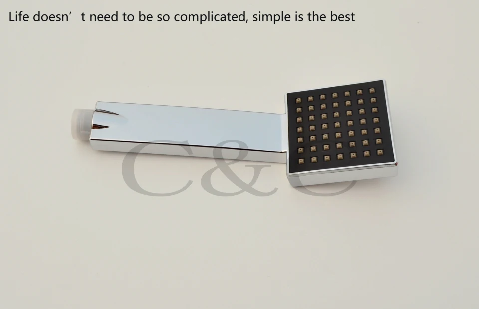Падение воздуха технологии! С 20 дюймов воздуха падение душ кран три ручки термостатический осадки ванная комната душа установить