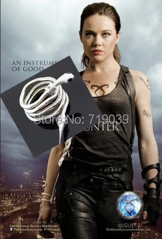 Горячая 20 шт./партия, инструменты: Город костей Isabelle Lightwood's Electrum браслет "whipserpent"