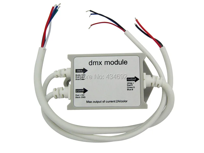 Быстрая DC 12 V Светодиодный DMX контроллер 3 канала DMX модуль достижения затемнения различные изменения процедур