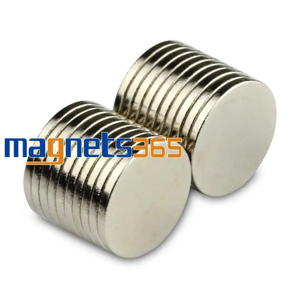 ОМО Magnetics 20 шт. Сильный Круглый Диск Магнит 10*1.5 мм 0.39 "x 0.06" Неодимовый Редкоземельных N50