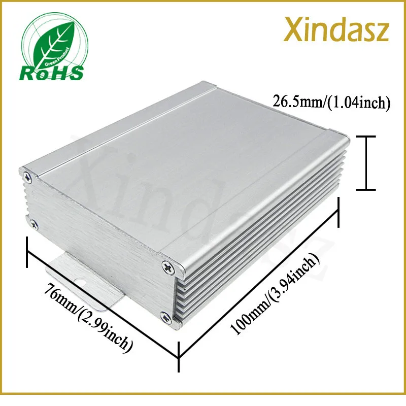 Aluminium profile enclosure,aluminum instrument enclosure,aluminum project box enclosure