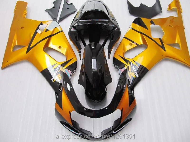 Инъекции оранжевые элементы корпуса для SUZUKI 2001 2003 GSXR600 750 01 02 03 GSXR600 GSXR750 K1 01 02 03 GSXR 600 750 Обтекатели Наборы