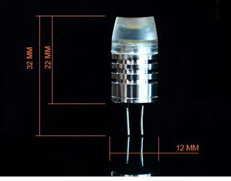 G4 удара 1.5 Вт ультра яркие светодиодные лампы 12 В кристалл Droplight светодиодные лампы белый, теплый белого цвета, 10 шт./лот