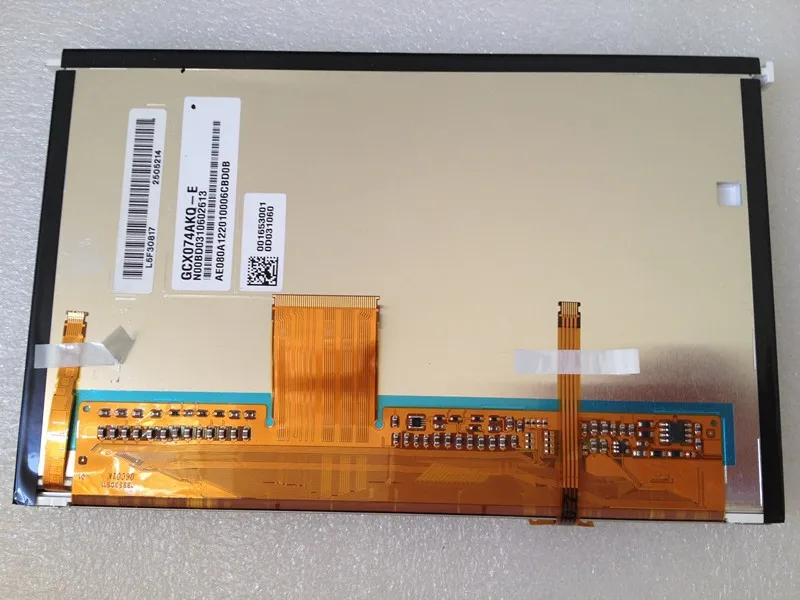 KCVV DHL/EMS и GCX074KO-E/L5F30817 TFT Автомобильный ЖК-дисплей панель+ сенсорный экран для автомобиля gps-навигация