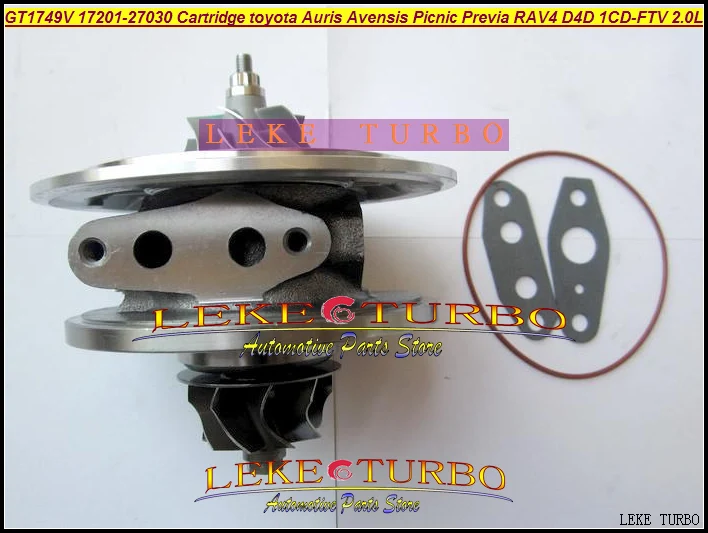 TURBO Turbocharger Cartridge CHRA 17201-27030 721164-0003 For TOYOTA Auris Avensis Picnic Previa RAV4 D4D 021Y 2.0L TD 1CD-FTV (4)