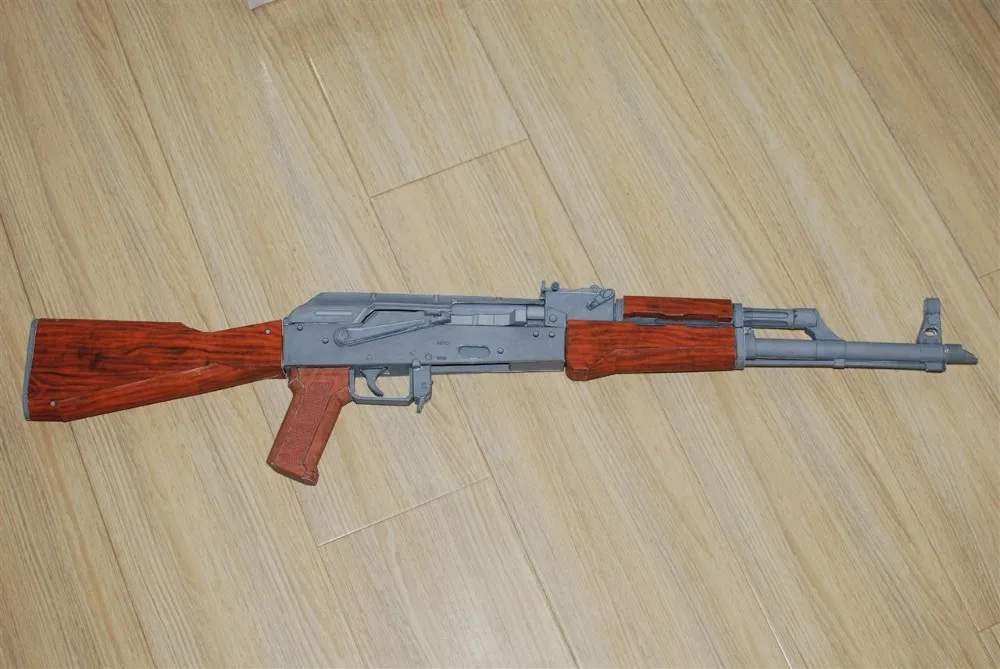 Общая внутренняя структура версия AKM-v2 AK47 Штурмовая винтовка 3D масштабированные Бумажные модели оружия Бумажные модели игрушки для детей и взрослых