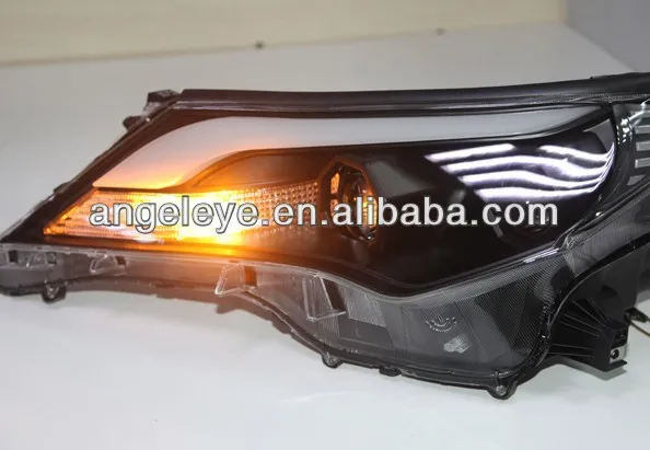 2013- год для TOYOTA RAV4 светодиодный фонарь с объективом проектора V1