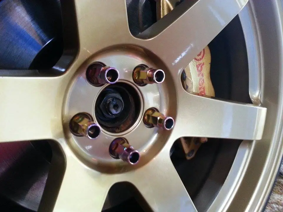 Логотип 20 шт. Neo Chrome 48 мм Сталь Racing Wheel гайки для Toyota Ford Mazda P1.5 1,5 с ключ адаптер