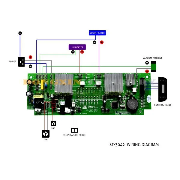 ST3042 Главная печатная плата запасные части для 3D вакуумной сублимации теплопередачи машины