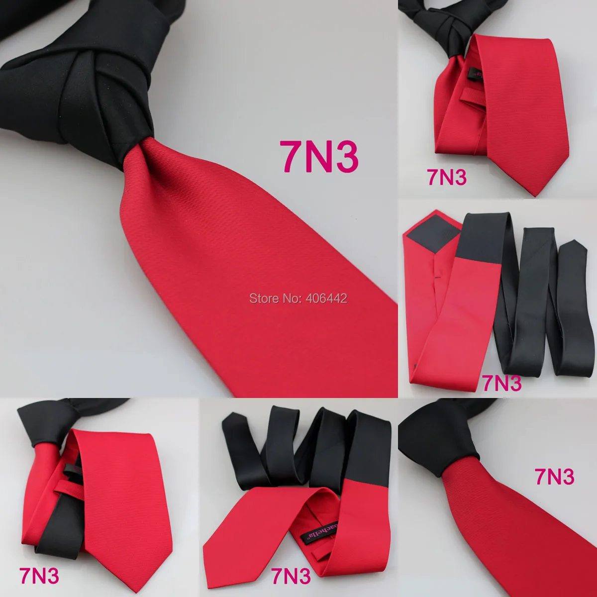 Yibei Coachella связи контрастный черный узел Формальное Gravata из микрофибры красные галстуки два тона Corbata лоскутное шеи галстук повседневные платья
