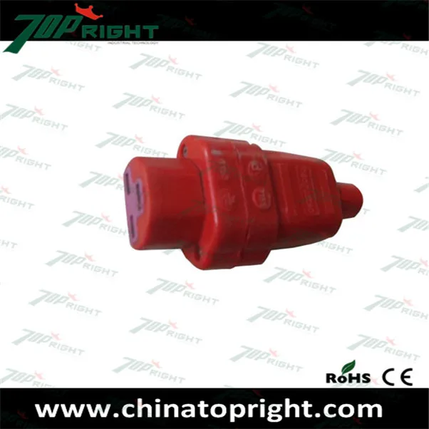 TR-CP18 3 PINS SILICONE PLUG