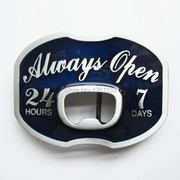 bottle opener belt buckle