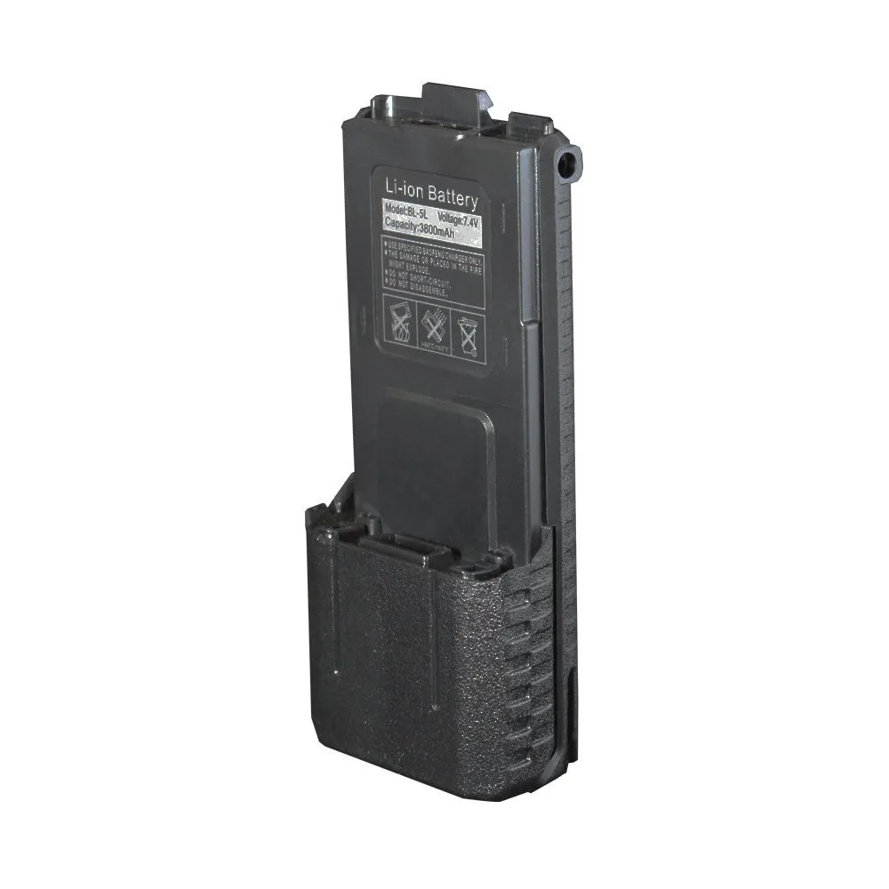 Портативная рация Baofeng UV-5R аккумулятор 3800mAh литий-ионный для радиопередатчика baofeng UV-8HX bf f8 BF-F8+ плюс UV-985