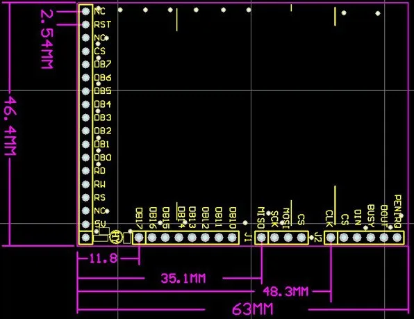 NoEnName_Null 2,4 дюймов 262 K TFT ЖК-модуль с сенсорной панелью ILI9320 Привод IC 240*320 QVGA