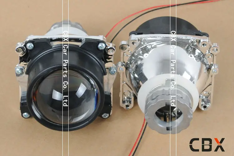 2,5 дюймовые Мини Би-ксеноновые линзы проектора могут использоваться с D2S D2H ксеноновая лампа для H4 автомобильных фар Легкая установка LHD