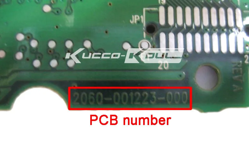 HDD PCB Логическая плата 2060-001223-000 REV A для WD 3,5 IDE/PATA ремонт жесткого диска Восстановление данных