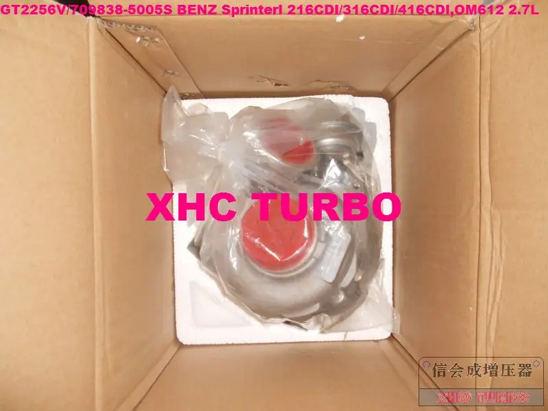 GT2256V/709838-5005 S турбо Турбокомпрессор Для Mercedes-BENZ sprinteri 216CDI/316CDI/416CDI OM612 2.7L 156HP 2000-2006