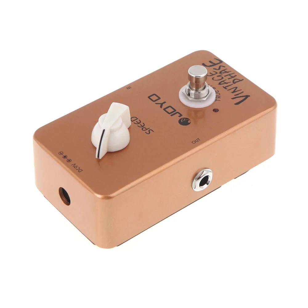 JOYO JF-06 педаль для гитарного эффекта, винтажная фазовая педаль для электрогитары, истинный обход гитарных деталей и аксессуаров