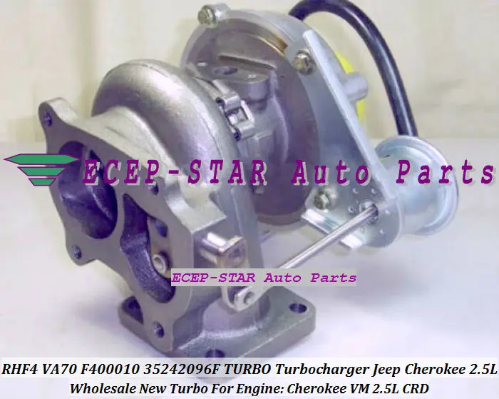 VA70 F400010 35242096F Turbo Turbine Turbocharger For Cherokee VM 2.5L CRD (3)