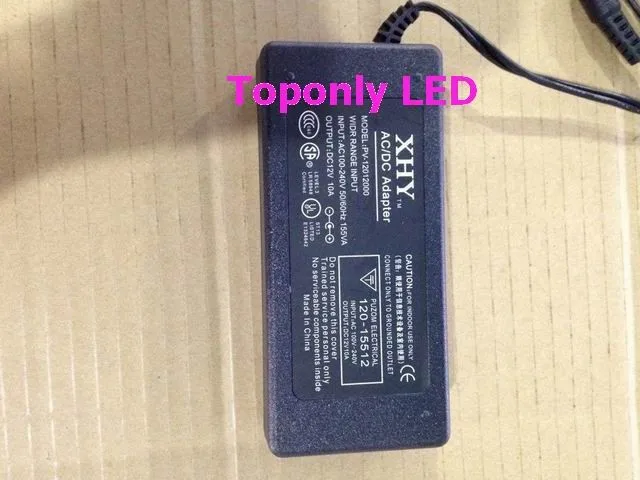 120 w AC100-240v для DC12v адаптер питания для светодиодной полосы освещения 12 v 10A светодиодный трансформатор 10 шт./лот DHL