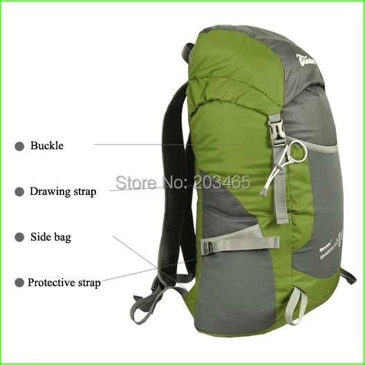 Новинка, MB035C, складной, 35L, ультра-светильник, для улицы, рюкзак, водонепроницаемый, для альпинизма, для кемпинга, сумка через плечо