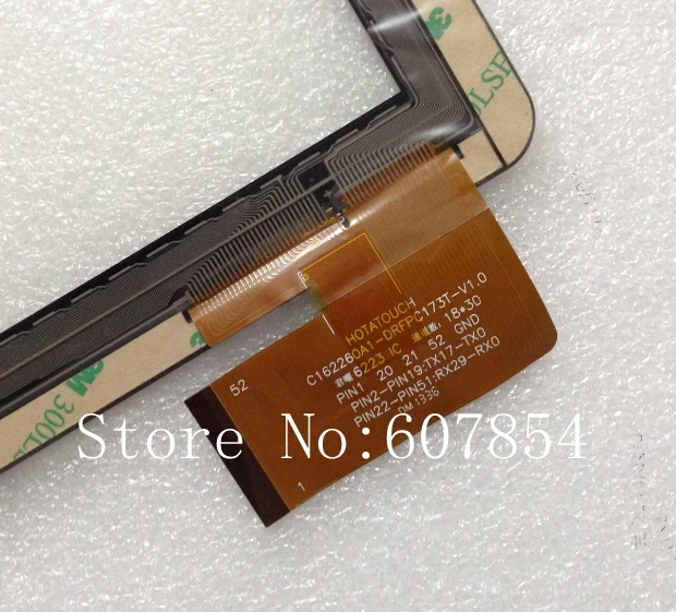 Объем 10,1 дюймов планшет сенсорный экран C162260A1-DRFPC173T-V1.0 черный Замена сенсорный стеклянный датчик объектива