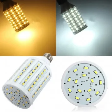 2 шт./лот Бесплатная Доставка 30 Вт 102LED 5630 SMD E27 E14 Кукуруза лампочка Кукуруза лампы светодиодные лампы Светодиодное освещение теплый/Холодный