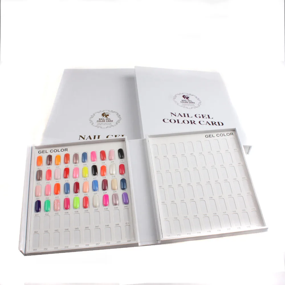 NAIL GEL COLOR CARD-1