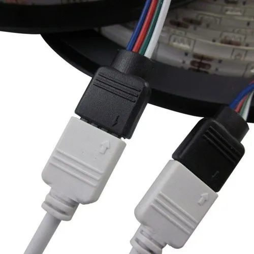 Оптовая продажа от 1 до 3 портов женский разъем RGB LED для SMD 5050 светодиодные полосы RGB может разъем 3 шт. светодиодные полосы