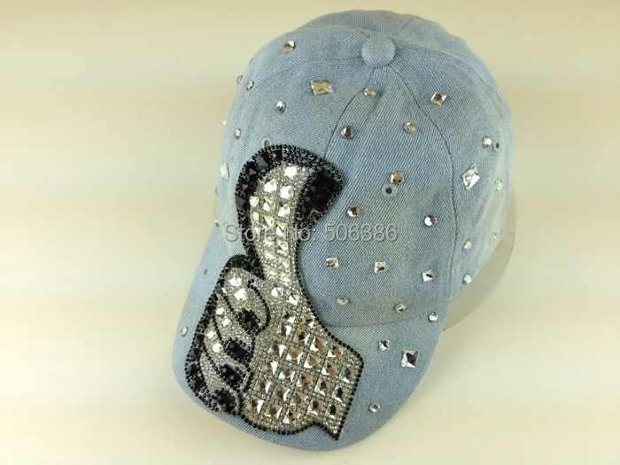 Кристалл большой палец snapback женские джинсы бейсболки дышащие, для активного отдыха и спорта кепки солнечный плоский уплотнитель/Кепка летняя кепка