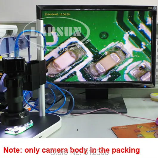 2.0MP HD цифровой промышленный C-mount микроскоп камера лупа USB видео выход для PCB Lab SJM-200C