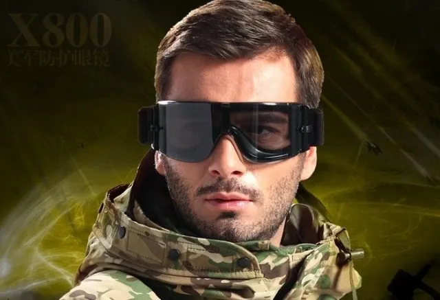 3 объектива набор спорт на открытом воздухе солнцезащитные очки X800 кемпинг и туризм тактические очки для страйкбола военные очки