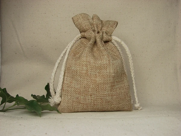 small jute bag