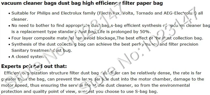 7 шт./лот пылесборников фильтр мешка для сбора пыли s-Bag Замена для Philips FC8200 seriesFC8021 FC9066 FC9060 FC8208 FC8206