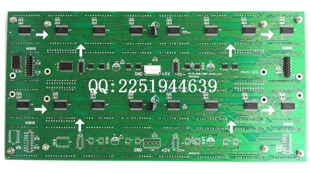Visor do Painel corrente Frete Grátis F3.75 e p4.75 Interior Dot matrix Dual Color Led Módulo Constante alta Qualidade Estável Stype 6 Frete Grátis F3.75 P4.75 Interior Dot-Matrix Dual