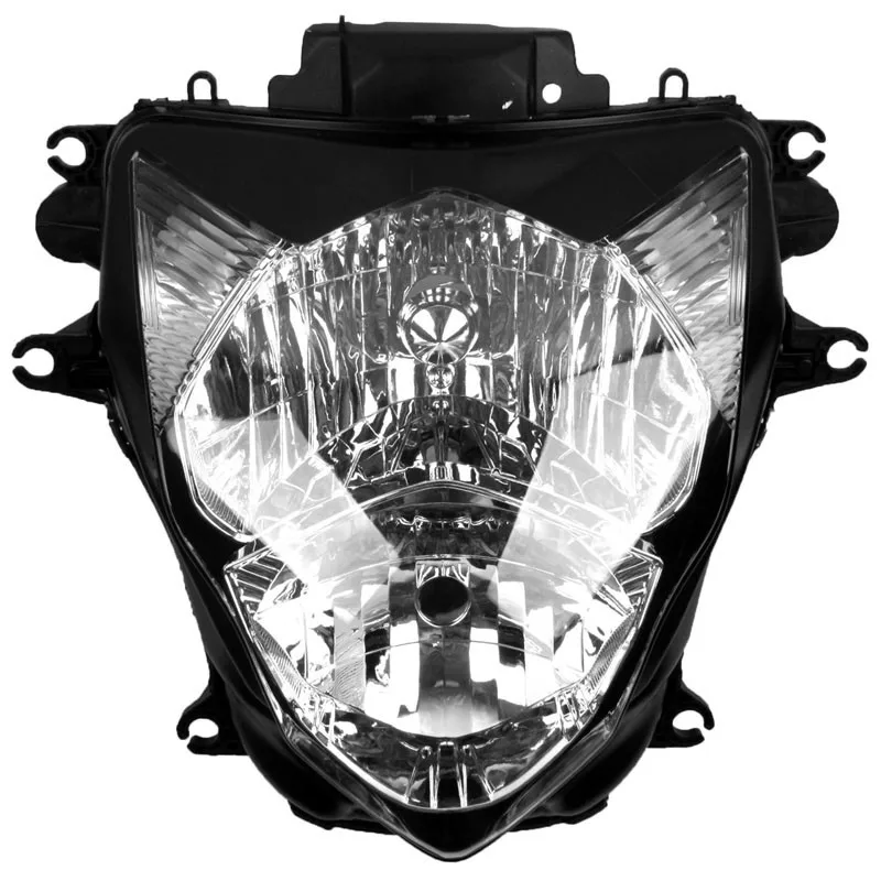Передняя фара сборки желтого цвета для Suzuki GSXR600 GSXR750 2011-2013 2012