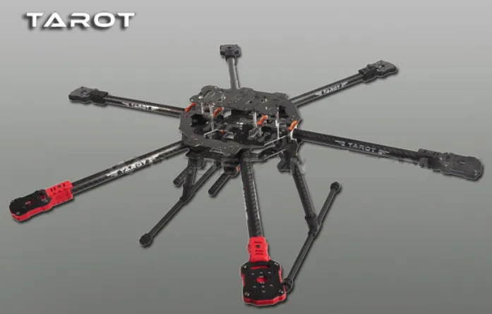 Таро 6 Ось Железный человек fy690s 3 К углерода Волокно Складная Hexacopter Рамки комплект FPV-системы tl68c01