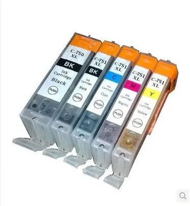 PGI-750 CLI-751 совместимый чернильный картридж для принтера canon принтерам PIXMA MG5470 MG6470 MX727 MX927 Ip7270 IX6770 MG5570 IX6870 принтер