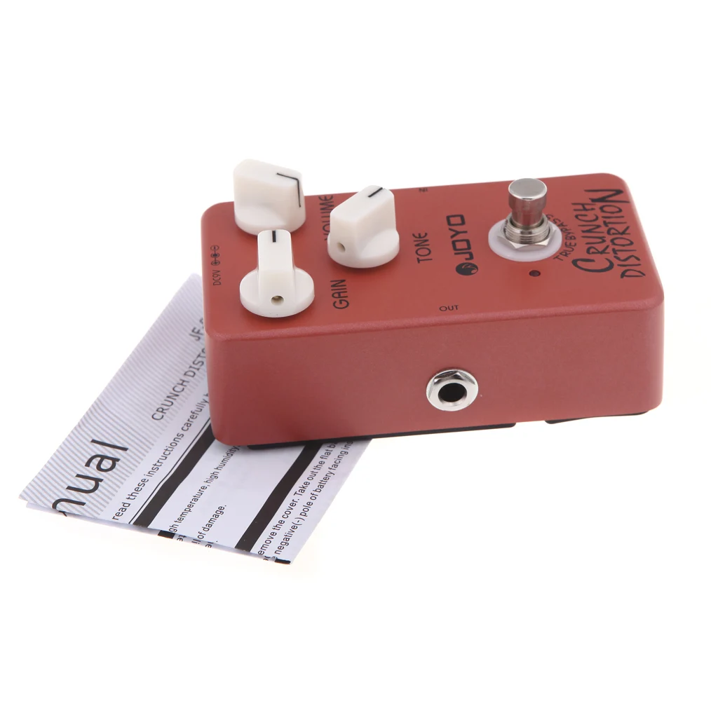 Joyo JF-03 Crunch Искажение педаль эффектов для электрогитары