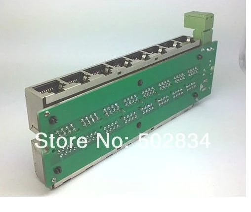 10 шт./лот 8 способ POE инжектор питания через Ethernet LAN DC Мужской 5,5x2,1 мм адаптер